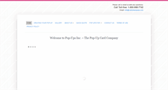 Desktop Screenshot of custompopups.com
